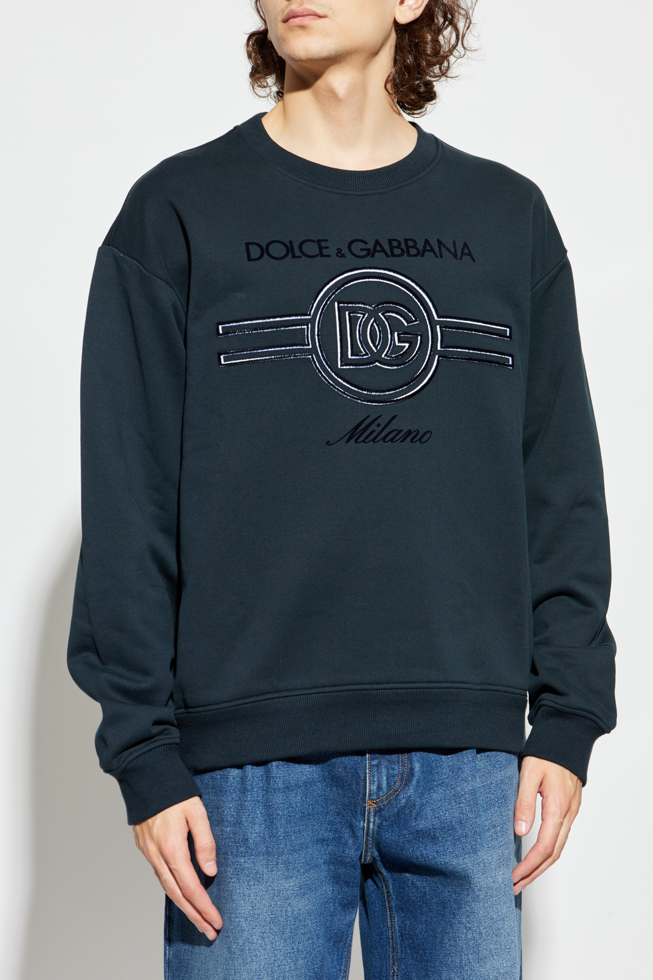 専用DOLCE&GABBANA FEEL SO GOOD!!ALOHA♡様 Dolce & Gabbana Sweatshirt with embossed logo | Men's | Vitkac